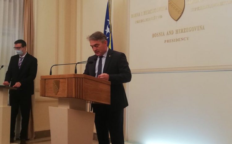 Escobar održao sastanak s Predsjedništvom BiH