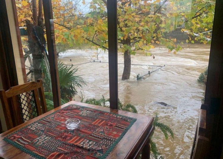 Izlila se rijeka Buna, Blagaj pod vodom