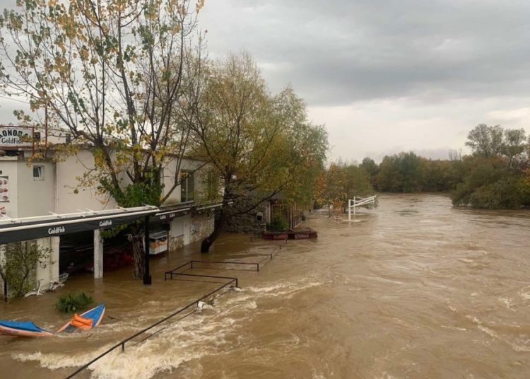 Izlila se rijeka Buna, Blagaj pod vodom