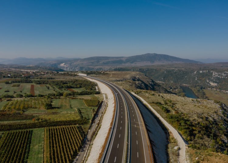 Pogledajte fotografije iz zraka poddionice Buna – Počitelj na koridoru 5C