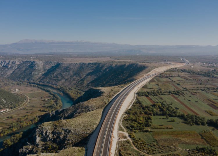 Pogledajte fotografije iz zraka poddionice Buna – Počitelj na koridoru 5C