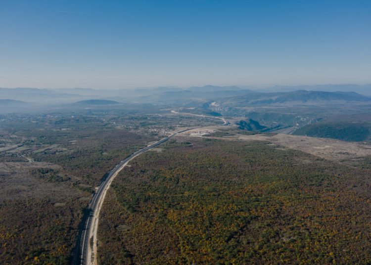 Pogledajte fotografije iz zraka poddionice Buna – Počitelj na koridoru 5C