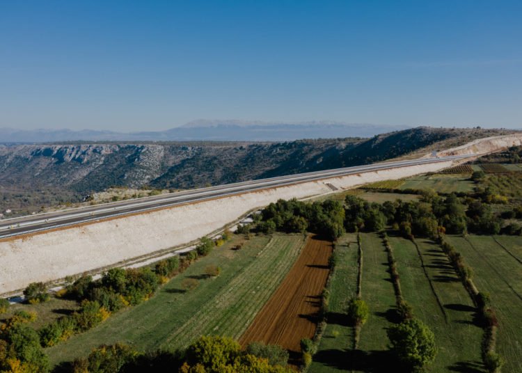 Pogledajte fotografije iz zraka poddionice Buna – Počitelj na koridoru 5C
