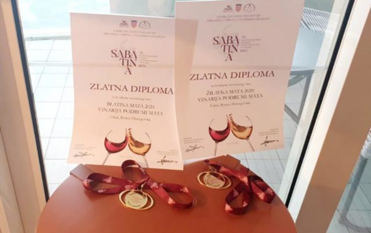 Zlatna diploma za vino Hercegovca Joze Vučića