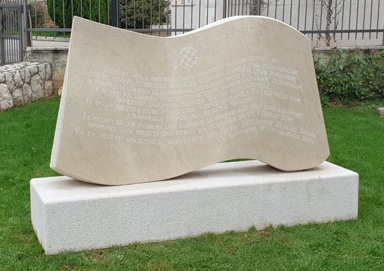 Obilježena 30. obljetnica osnutka Herceg-Bosne, Dan Općine Grude i Županije Zapadnohercegovačke