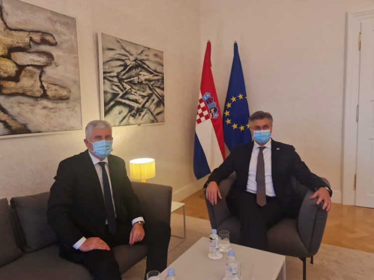 Čović o izmjenama Izbornog zakona BiH razgovarao s Plenkovićem i zamjenikom ministra vanjskih poslova Rusije