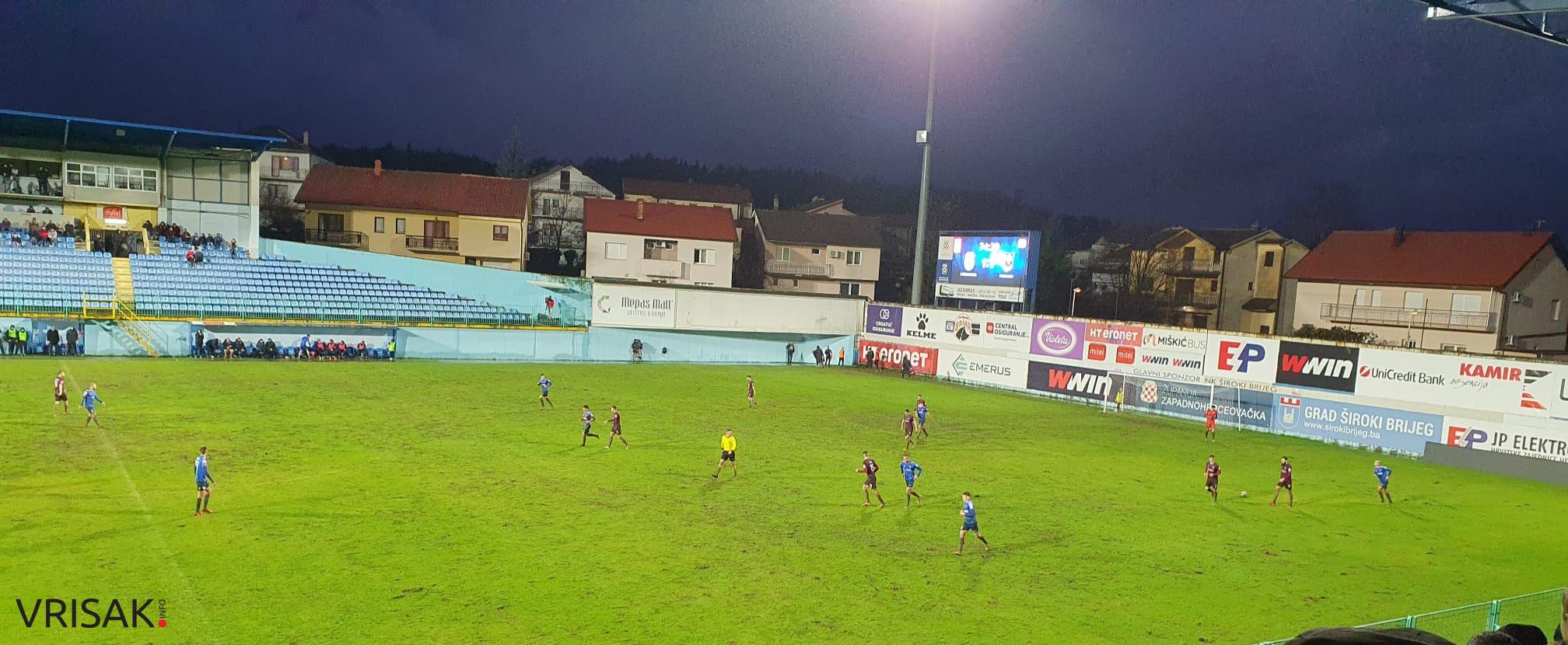 Široki Brijeg slavio protiv Sarajeva u derbiju na Pecari