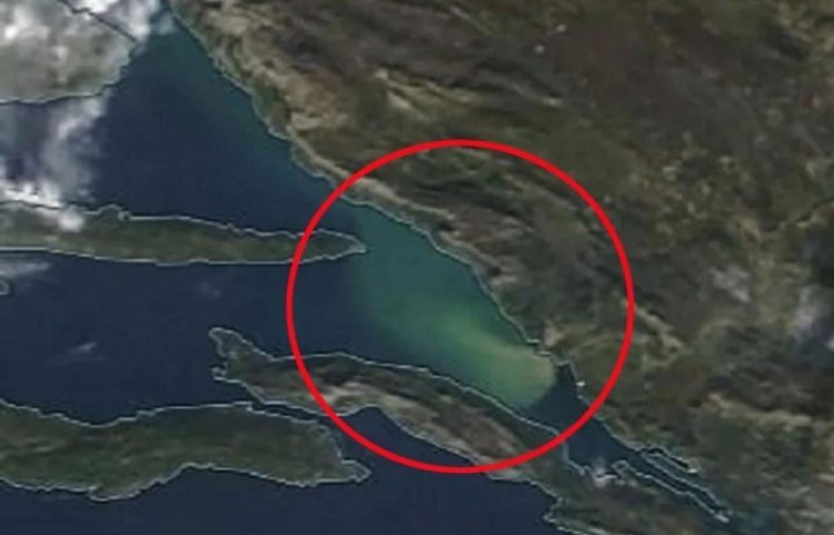‘Prljava Neretva’ zamutila more, pojava se vidi i iz svemira