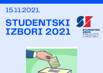 Studentski izbori 2021: Izaberite svoje studentske predstavnike, pravo glasa imaju svi studenti Sveučilišta u Mostaru