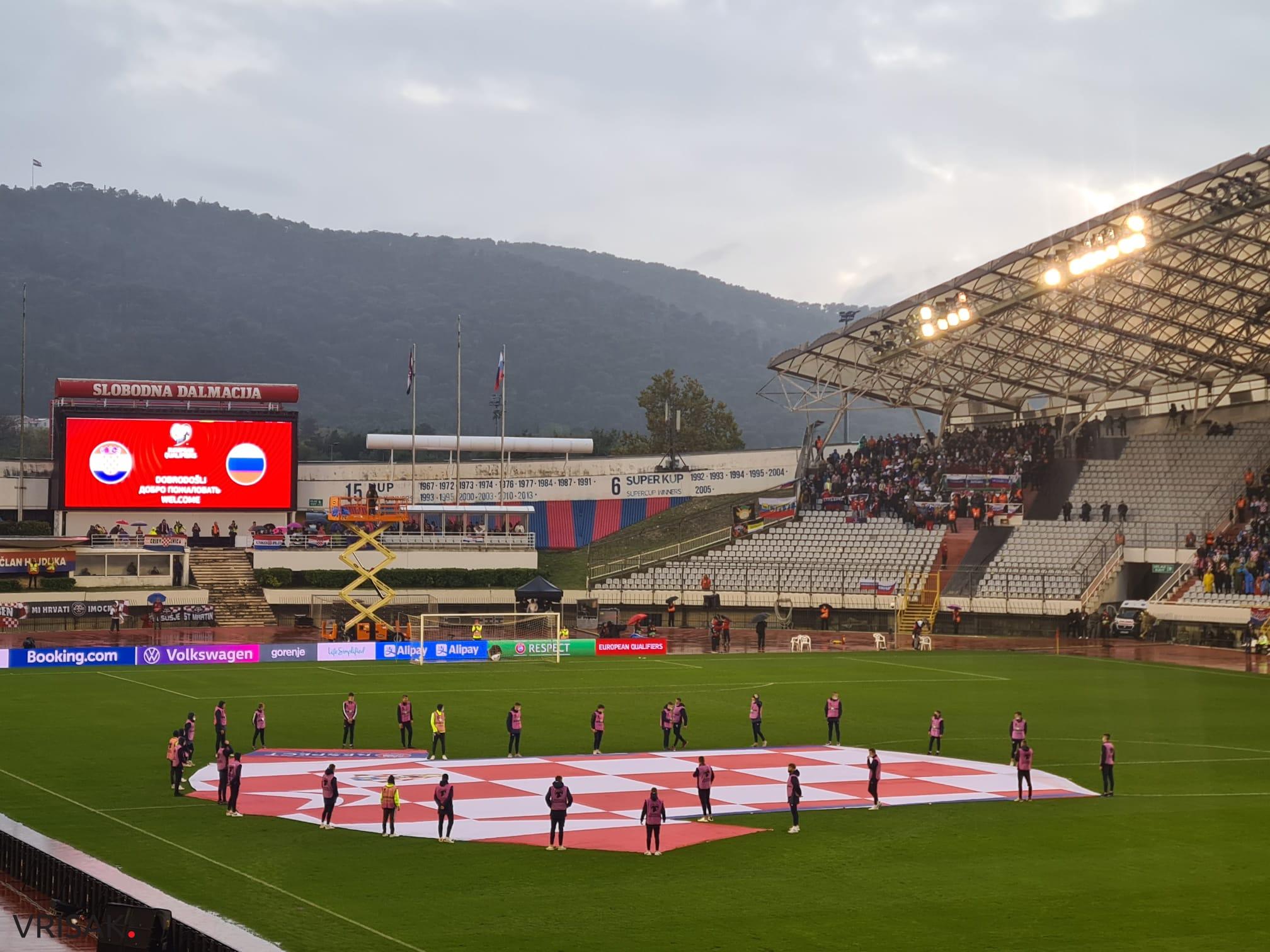 Odlična atmosfera na Poljudu