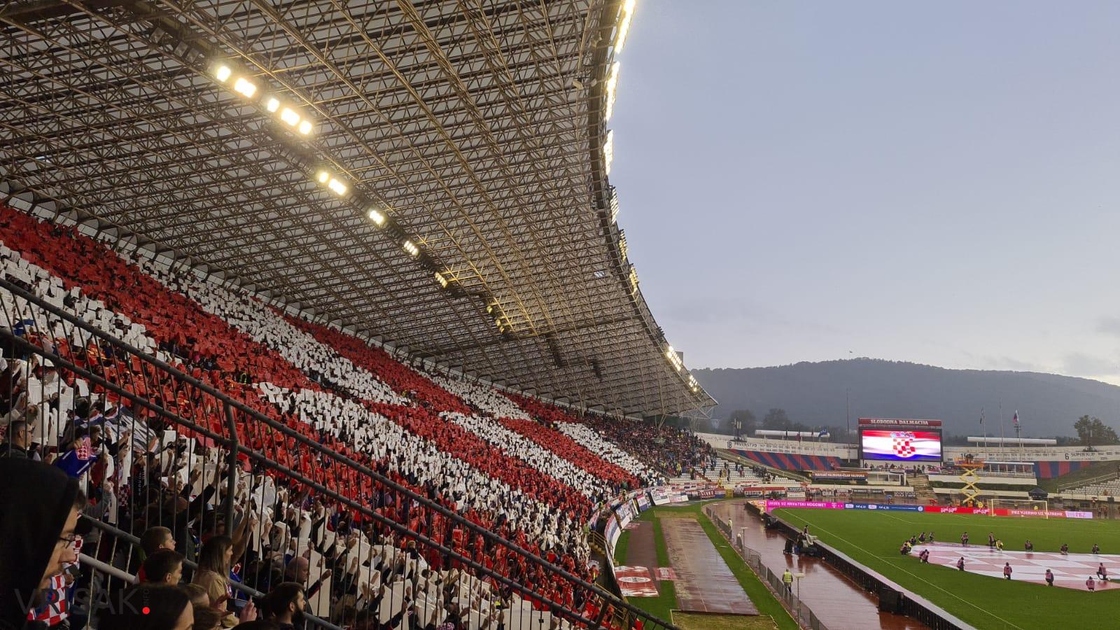 Odlična atmosfera na Poljudu