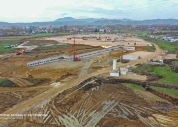 FOTO/VIDEO Pogledajte spektakularne snimke s gradilišta novog Rimac kampusa