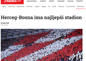 Fašistička i provokatorska kolumna Zvonke Alača i portala Index.hr