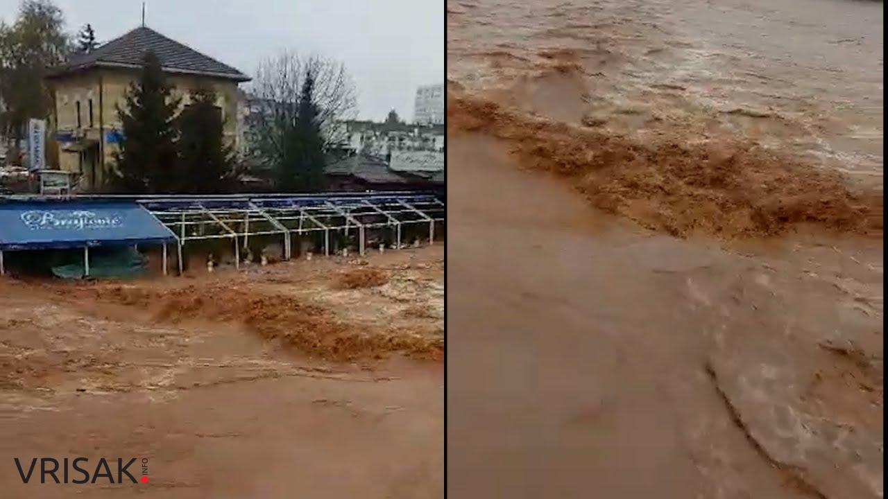 Nabujala Željeznica poplavila restoran “Brajlović” na Ilidži (VIDEO)