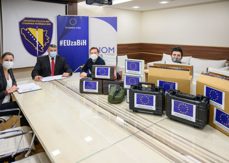 Primopredaja donacije Europske unije Graničnoj policiji BiH