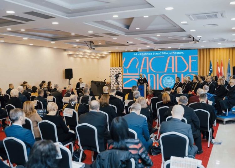 Održana Svečana sjednica Senata Sveučilišta u Mostaru povodom 44. obljetnice djelovanja