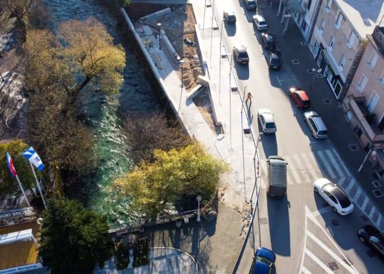 Uređuje se središte Širokog Brijega, rekonstruirana šetnica u Ulici Stjepana Radića prema Borku