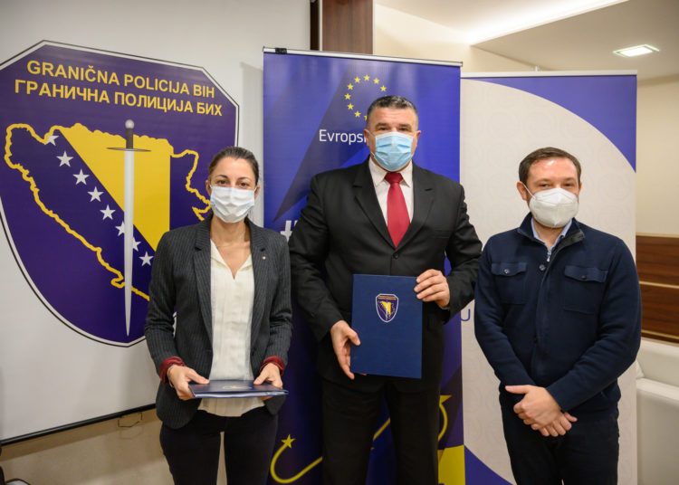 Primopredaja donacije Europske unije Graničnoj policiji BiH