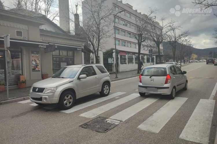 Prometna u Mostaru: Pješakinja zadobila teže ozljede