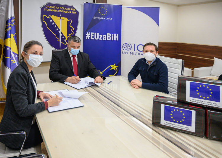 Primopredaja donacije Europske unije Graničnoj policiji BiH