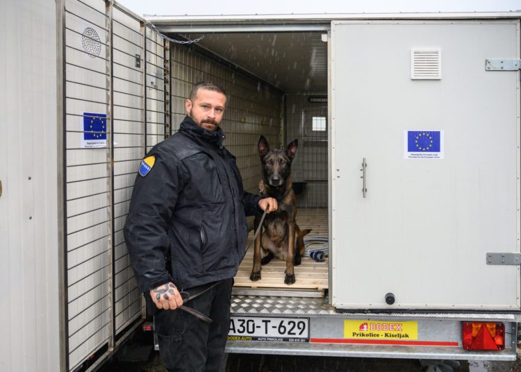 Primopredaja donacije Europske unije Graničnoj policiji BiH