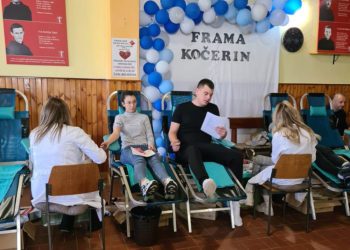 Kočerin: Prikupljeno 35 doza krvi