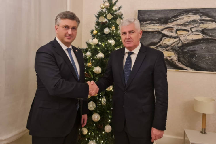 Čović i Plenković: Neophodno je osigurati legitimno predstavljanje konstitutivnih naroda u BiH