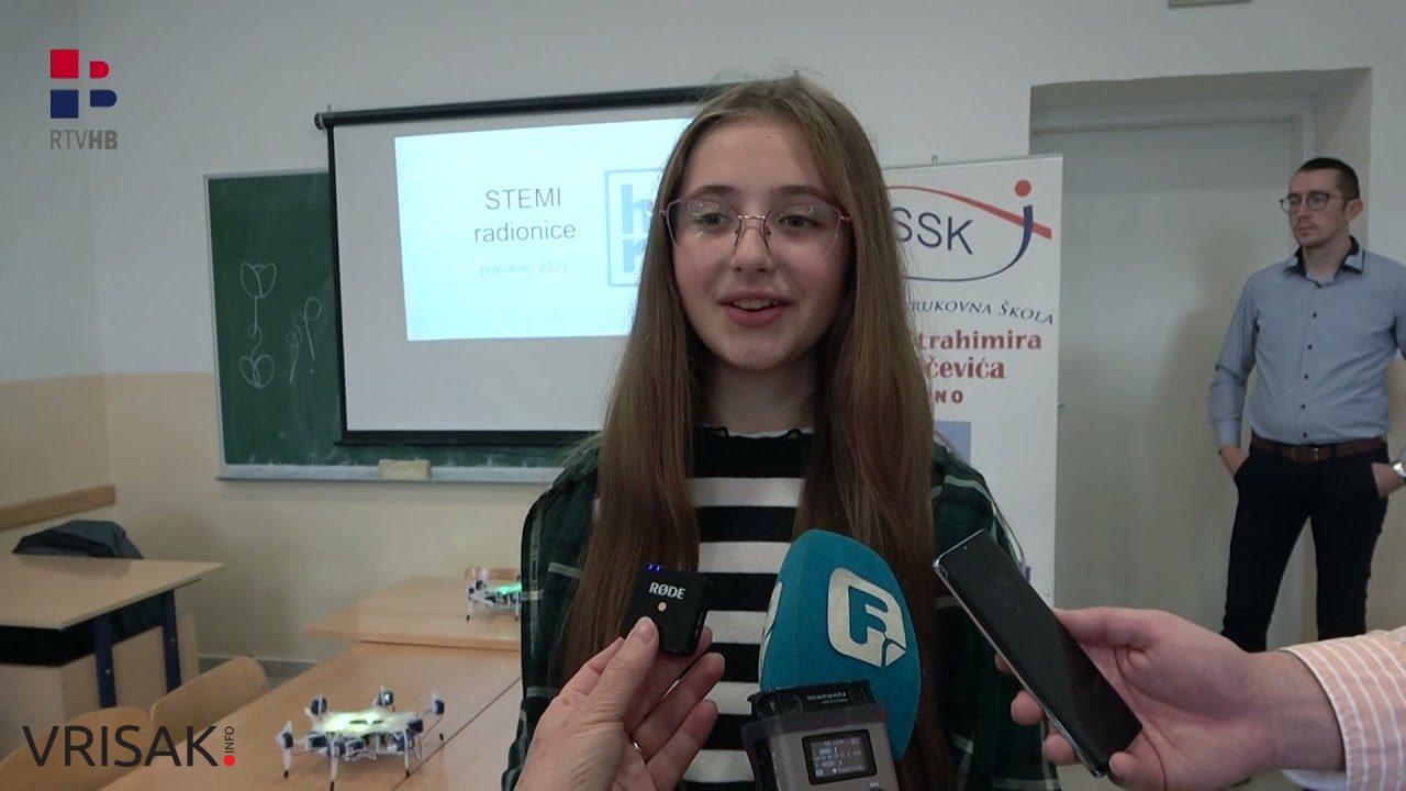 Učenici izradili pet robota