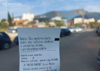 Kreće prodaja parking karata u Mostaru