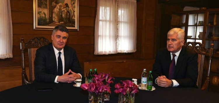 Milanović i Čović: Legitimna zastupljenost mora biti implementirana kroz Izborni zakon