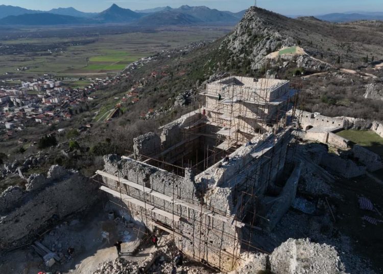 Stari grad u Ljubuškom poprima nove konture