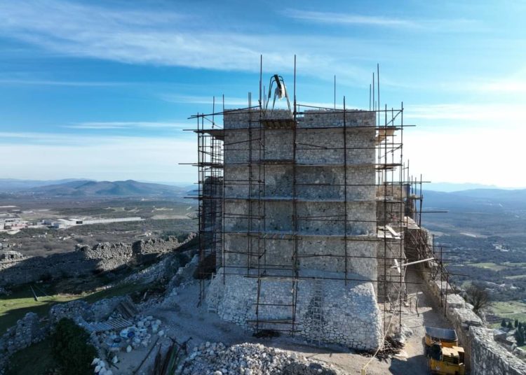 Stari grad u Ljubuškom poprima nove konture