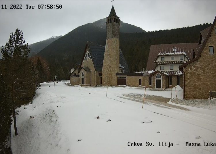 Na Blidinju palo malo snijega, pogledajte trenutnu situaciju