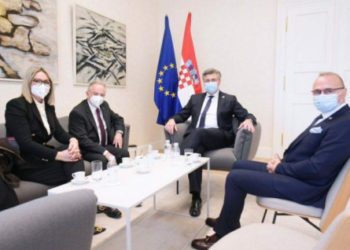 Plenković sa zastupnikom Bundestaga Juratovićem o odnosima Hrvatske i Njemačke i situaciji u BiH