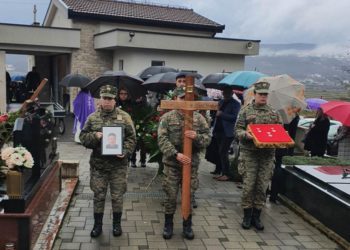 U Kočerinu pokopan pukovnik HV-a i HVO-a Petar Martinović