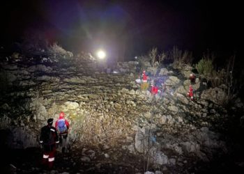 U noćnoj akciji gorskih službi spašavanja pronađena i spašena nestala osoba kod Gruda