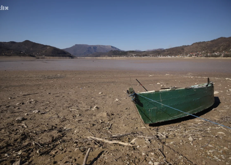 Pogledajte kako izgleda Jablaničko jezero nakon povlačenja vode