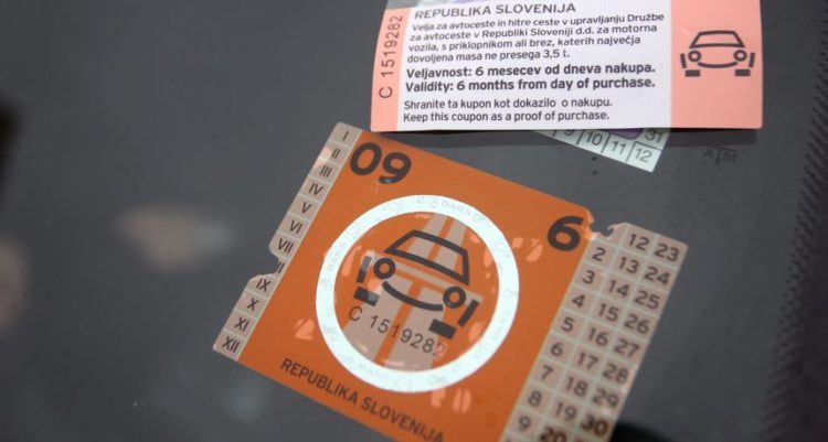 Velika promjena u Sloveniji, ukinute vinjete koje se lijepe na staklo