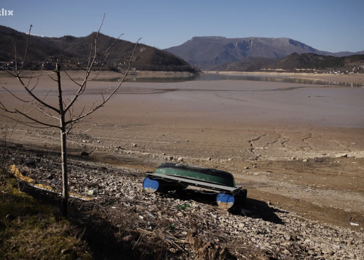 Pogledajte kako izgleda Jablaničko jezero nakon povlačenja vode