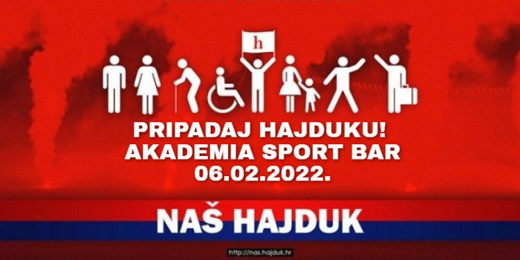 Najava: Učlanjivanje u udrugu Naš Hajduk u Ljubuškom