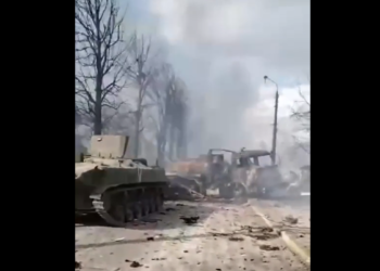 VIDEO/Pogledajte kako su uništene ruske postrojbe u okolici Kijeva