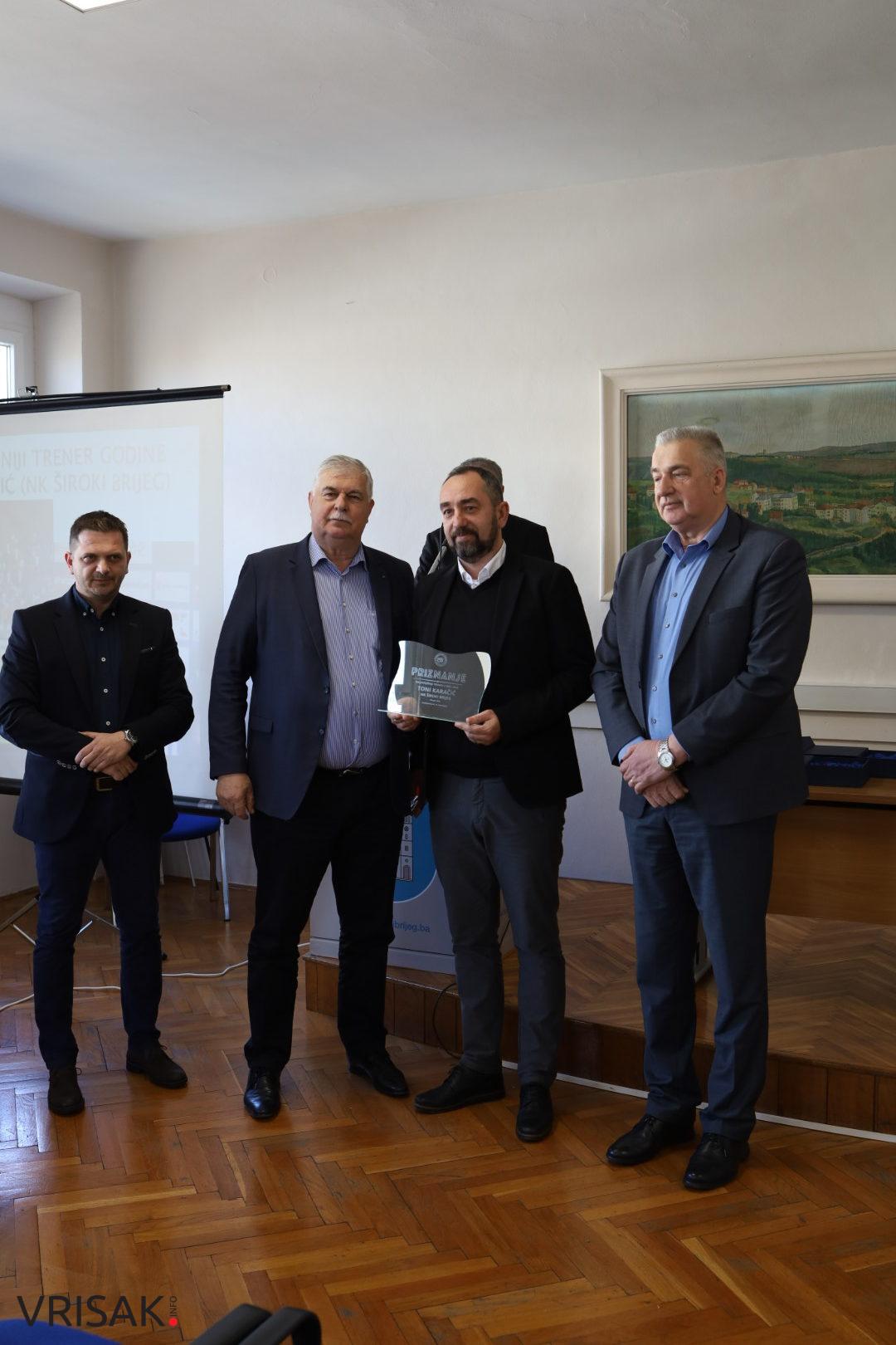 Ivan Kvesić i Branka Bagarić izabrani za najbolje športaše Grada Širokog Brijega