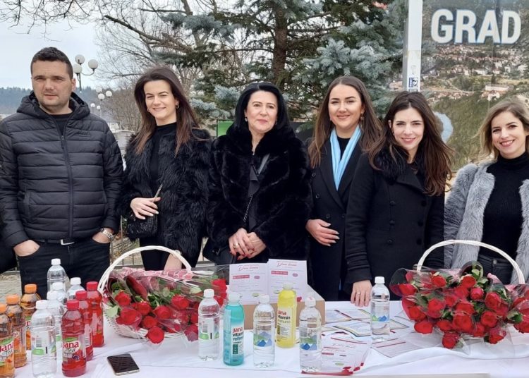 Druženje u središtu Širokog Brijega povodom Međunarodnog dana žena