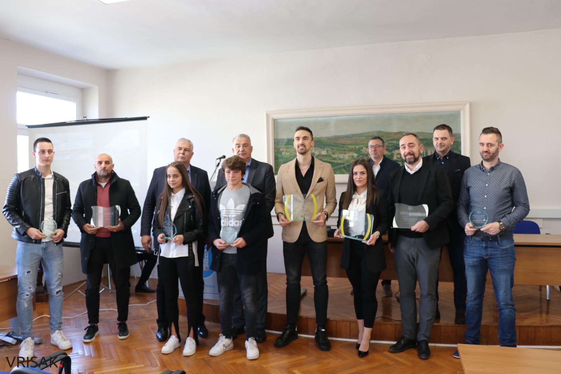 Ivan Kvesić i Branka Bagarić izabrani za najbolje športaše Grada Širokog Brijega