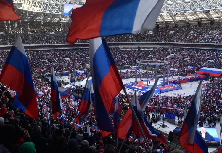 Putin na stadionu u Moskvi: Provest ćemo sve planove u Ukrajini