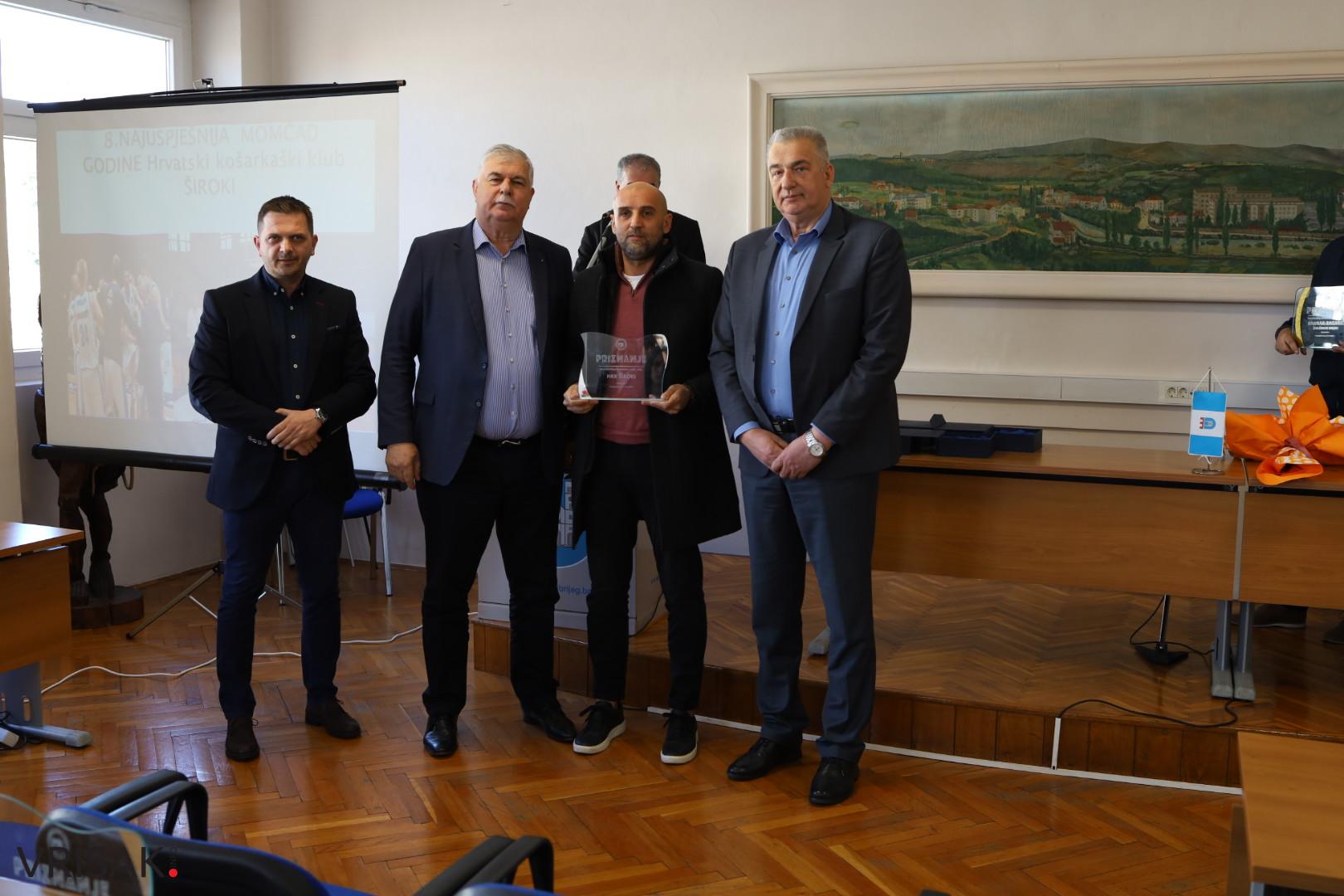 Ivan Kvesić i Branka Bagarić izabrani za najbolje športaše Grada Širokog Brijega