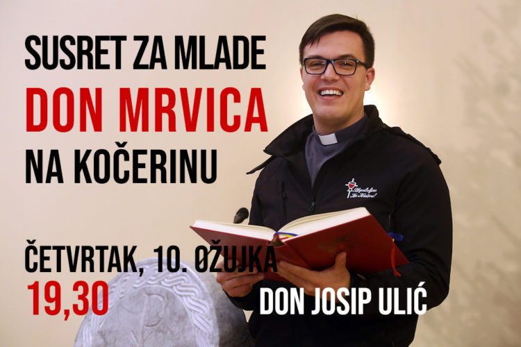 Don Mrvica vodi susret mladih na Kočerinu