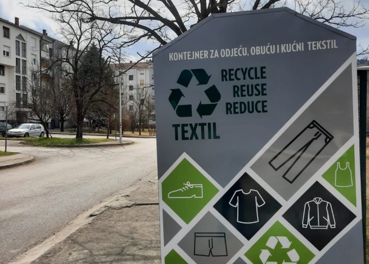 Postavljeni reciklažni kontejneri za tekstil u Širokom Brijegu
