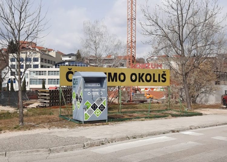 Postavljeni reciklažni kontejneri za tekstil u Širokom Brijegu