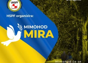 HSPF organizira mimohod mira u Mostaru u znak potpore Ukrajini